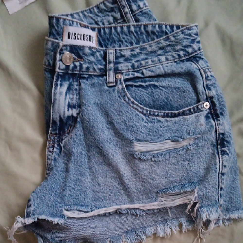 Disclosure Women's Blue Jean Shorts